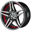 Xolt 16in BMUCR finish. The Size of alloy wheel is 16x7.5 inch and the PCD is 5x114.3(SET OF 4)